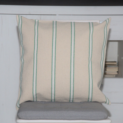 Neckels Living Baumwoll Streifen Grün-Natur ST/StreifenGrün-330