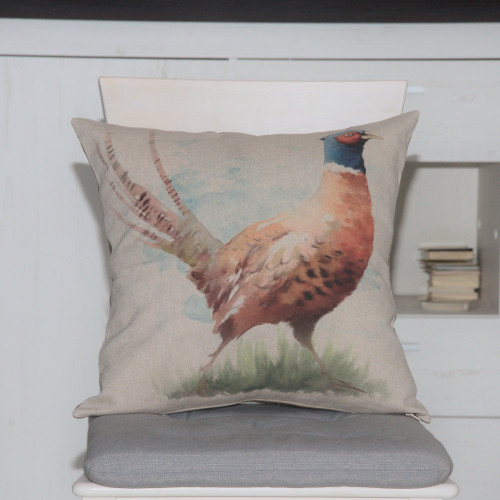 Neckels Living Kissenhülle mit Fasan KH/FasanAqua-334