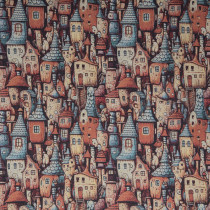 Gobelin Wichtel Häuser 