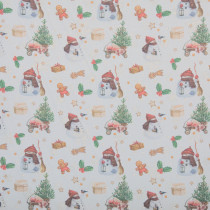 Jacquard Schneemänner