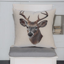 Kissenhülle Hirschkopf 1