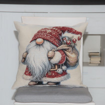 Kissenhülle Gobelin Weihnachtswichtel 2