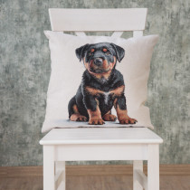 Kissenhülle Hund Rottweiler